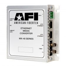 American Fibertek MX-48 IP Media Converter Series.