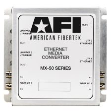 American Fibertek MX-50 IP Media Converter Series.